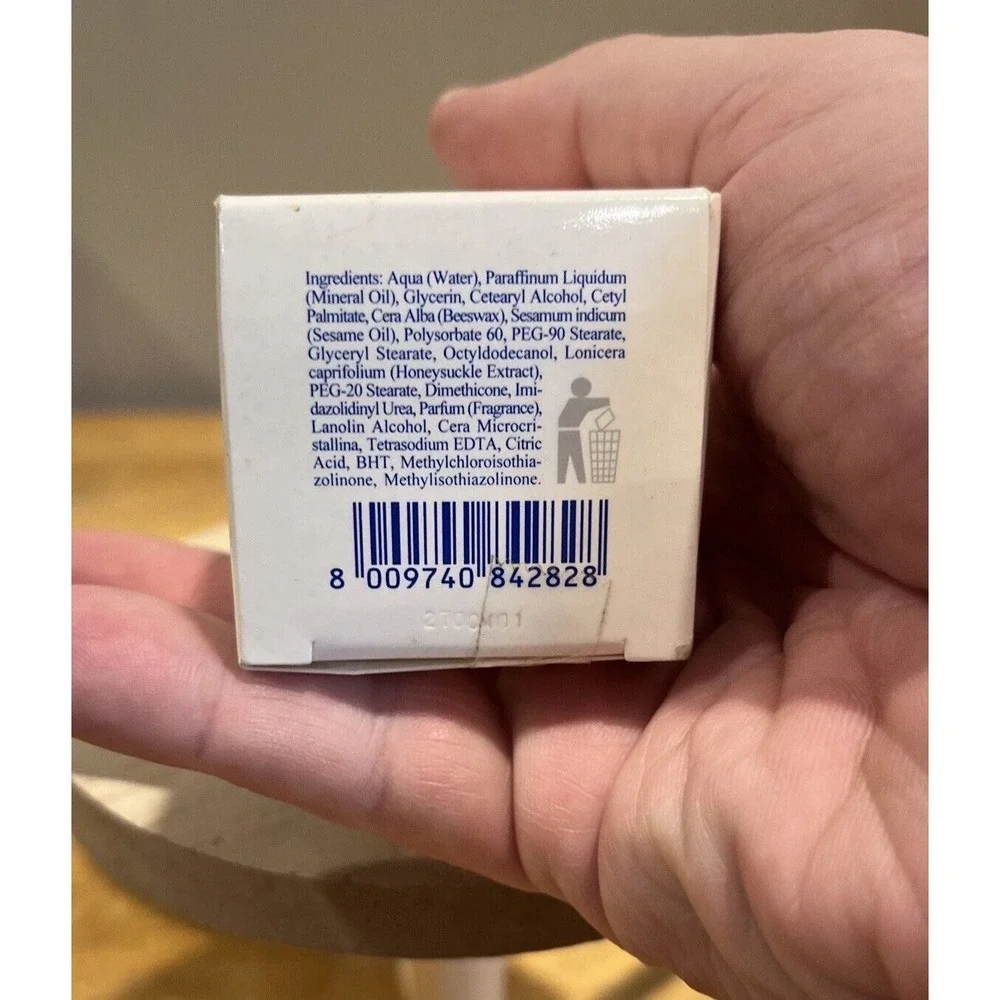 Perlier Sweet Honeysuckle Hand Cream New‎ 2.5 oz Box